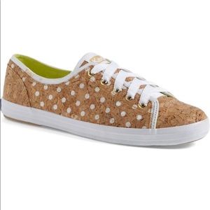 Keds Rally Cork Polka Dot Sneakers Size 5
